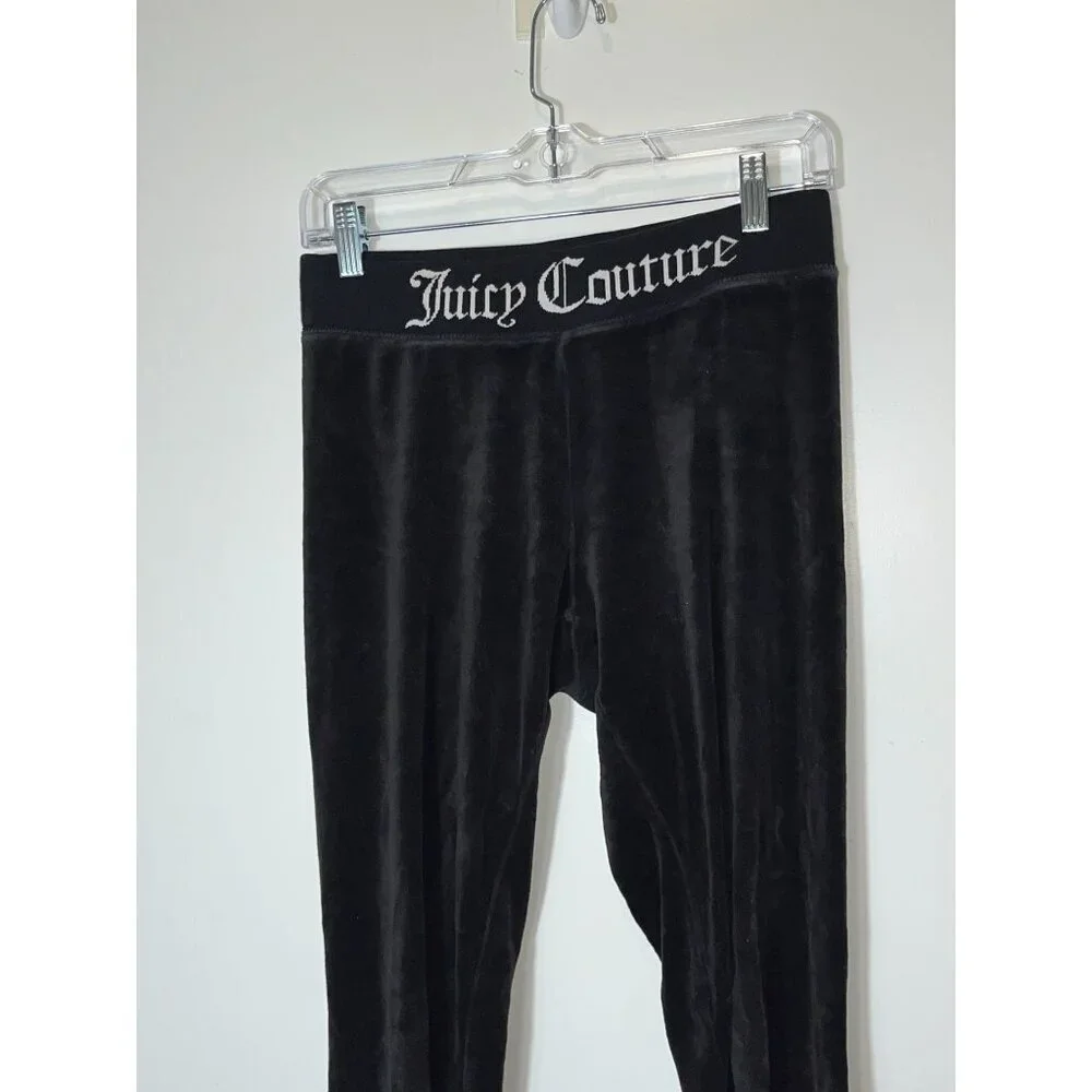 Juicy Couture Womens Velour Leggings Size Small Y2K 2000's